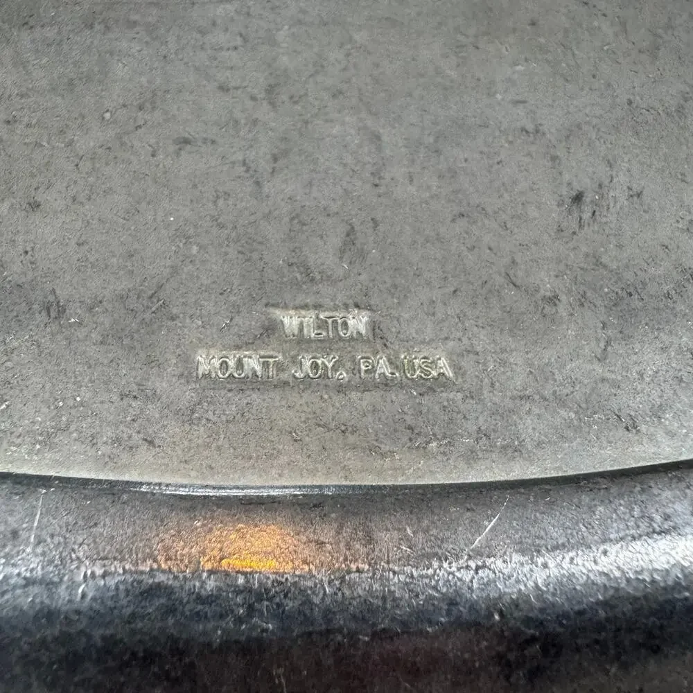 Vintage 70s Wilton Pewter Tray Oval Etched Birds Witchy Cottagecore Decor